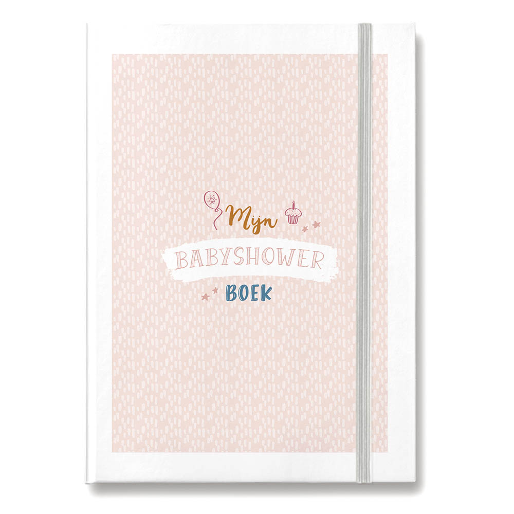 Mijn babyshowerboek (inclusief invulkaarten) - roze