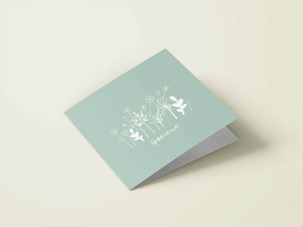 Wenskaarten verjaardag - set van 6 - incl enveloppen - Universe