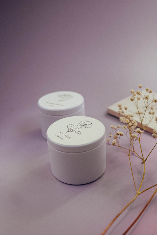 Geurkaarsje - Geboortebloem april