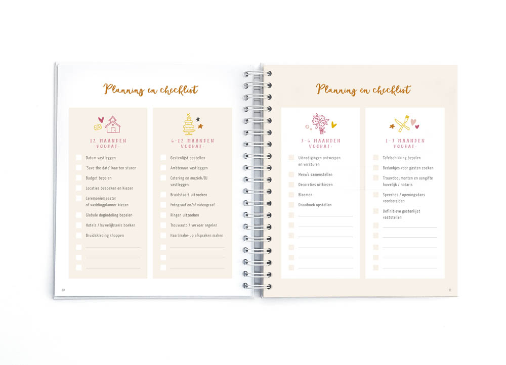 Mijn bruiloft planner
