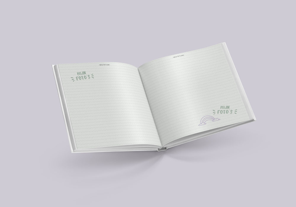 Mijn opgroeiboek (1 tot 4 jaar) - roze