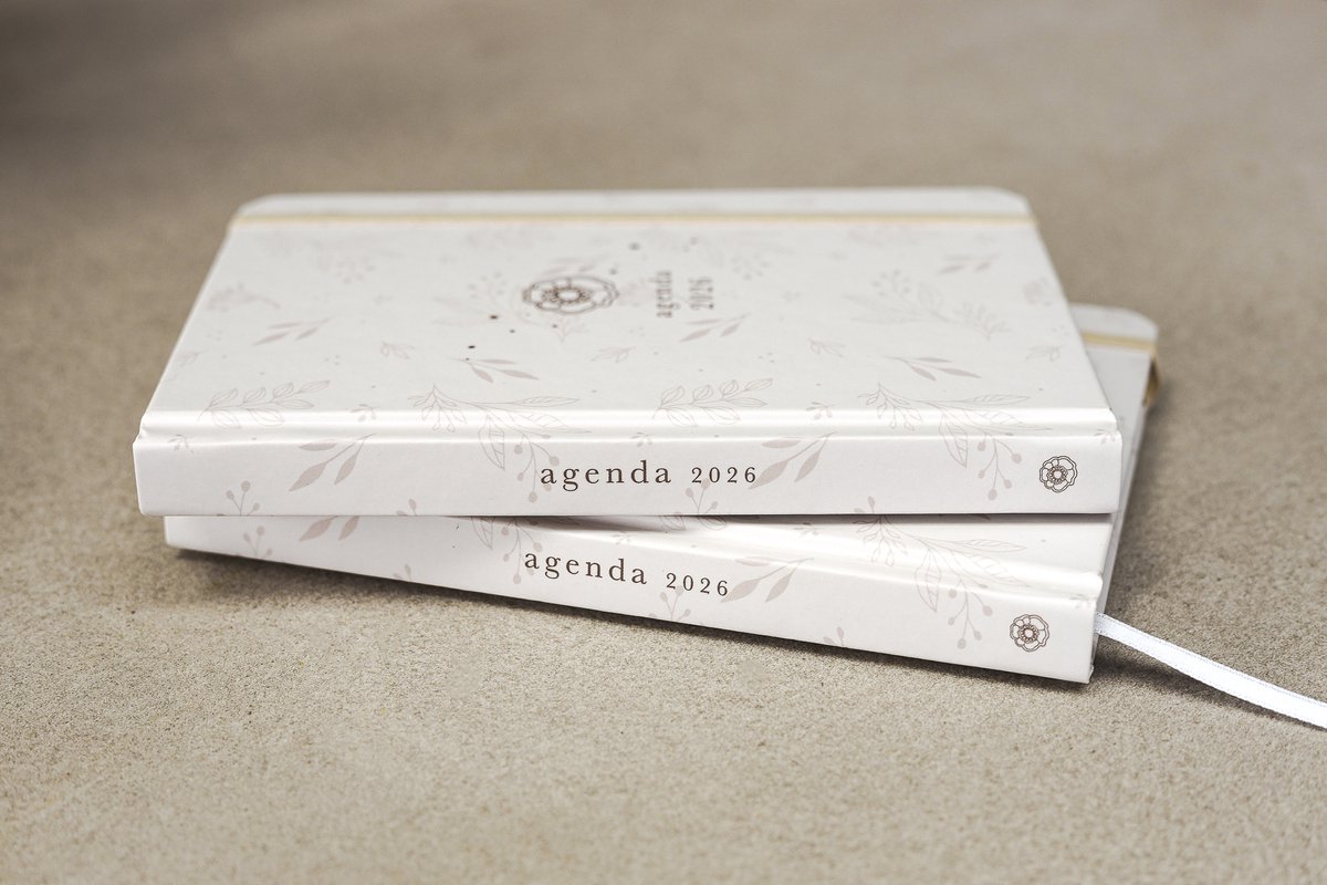Agenda 2026 - A6 Jaaragenda - Zakagenda - 1 week op 2 pagina's - hardcover