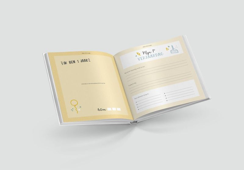 Mijn opgroeiboek (1 tot 4 jaar) - blauw