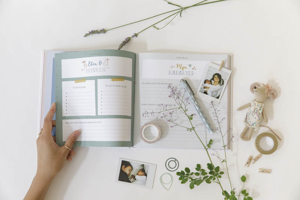 Mijn opgroeiboek (1 tot 4 jaar) - blauw