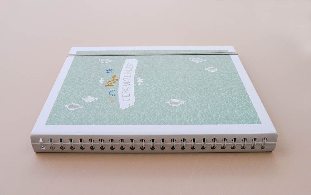 Mijn geboorteboek / kraambezoekboek - mint