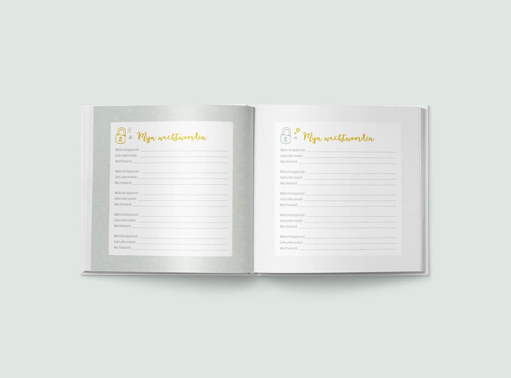 Mijn adressen- & wachtwoordenboek
