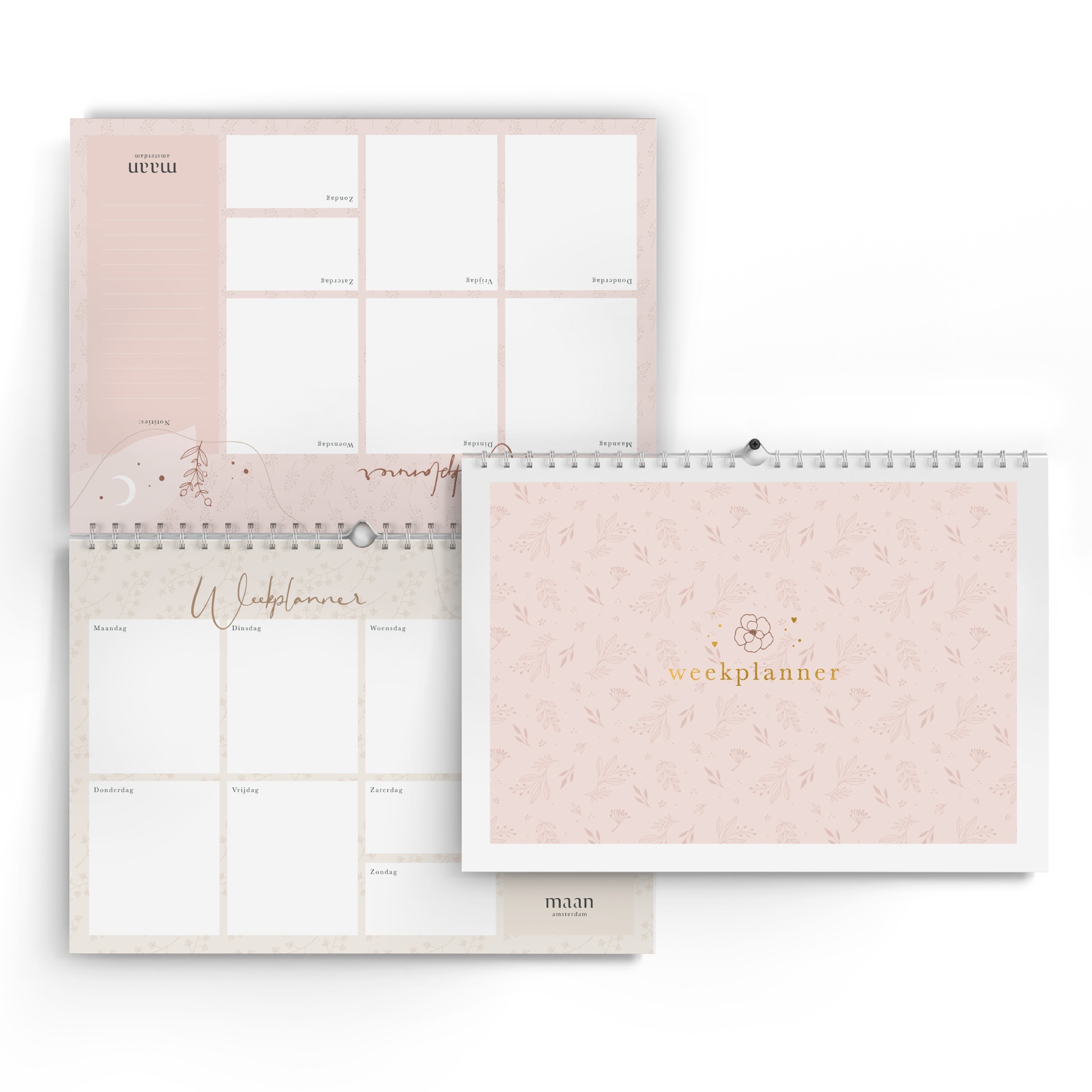 Weekplanner incl. stickervel - Eclipse