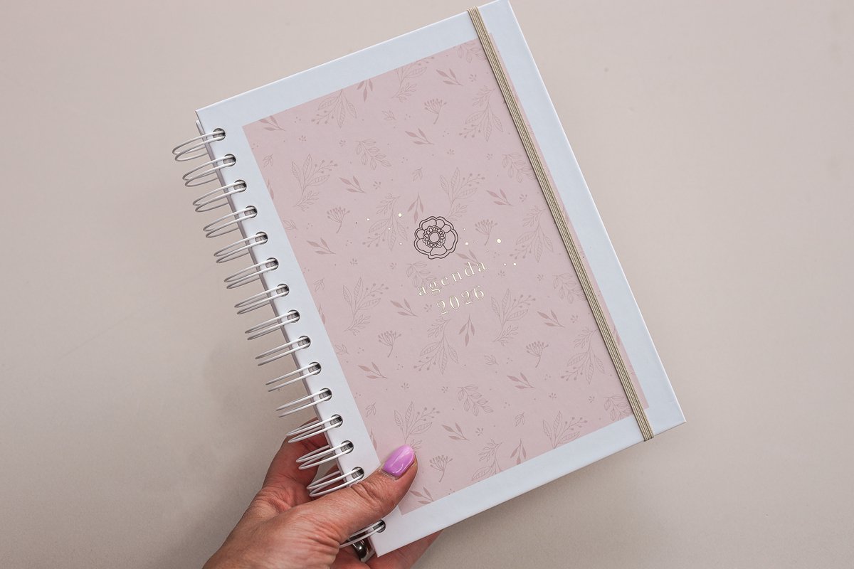 Agenda 2026 - A5 jaaragenda - Weekagenda - Ringband - 1 week op 2 pagina's