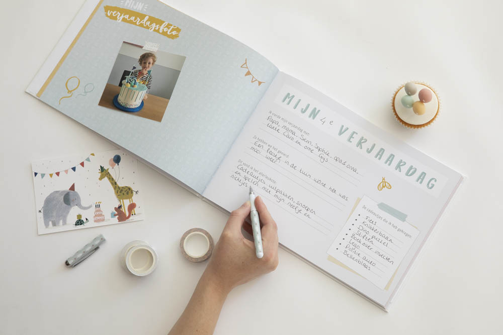 Mijn verjaardagenboek - roze
