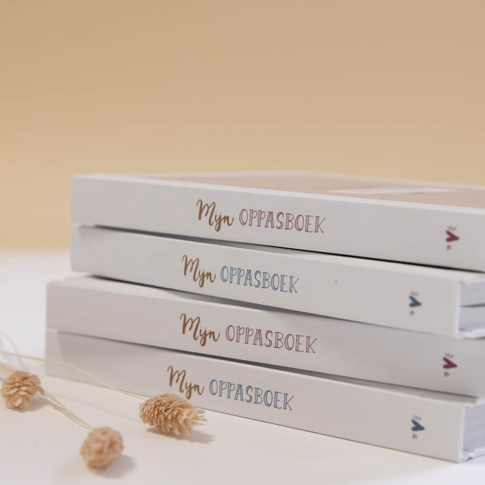 Mijn oppasboek - blauw