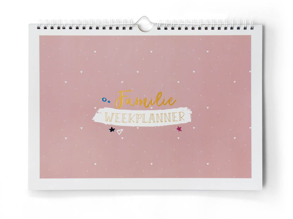 Familie weekplanner incl. stickervel