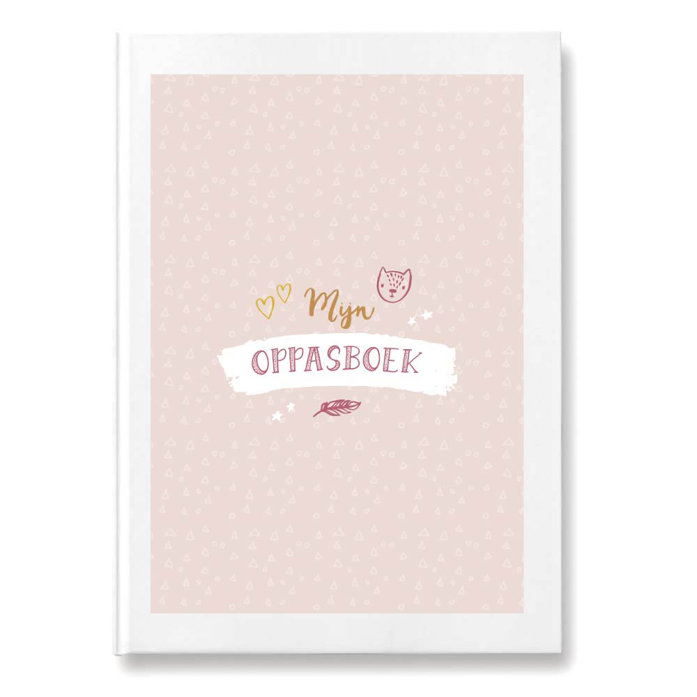Mijn oppasboek - roze