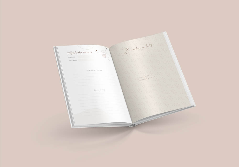 Mijn babyshowerboek (inclusief invulkaarten) - Eclipse