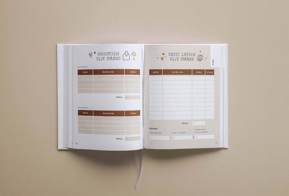 Mijn budgetplanner - inzicht in inkomsten en uitgaven