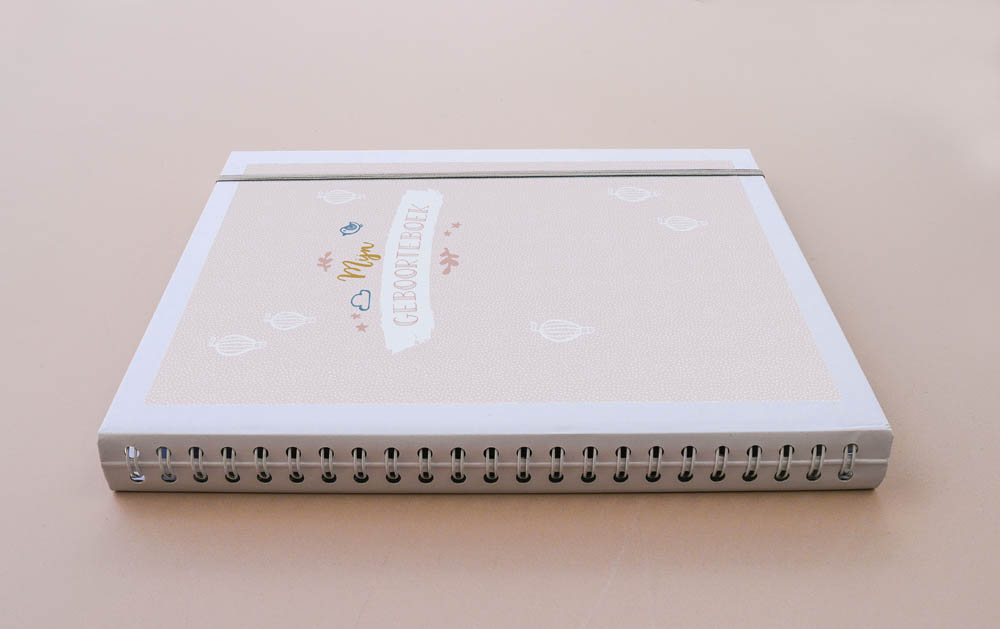 Mijn geboorteboek / kraambezoekboek - roze