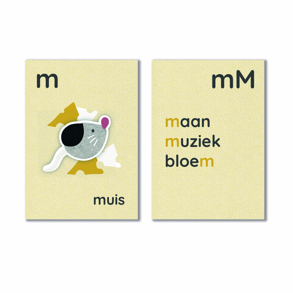 Mijn alfabetkaarten in bewaarblik - set Juul