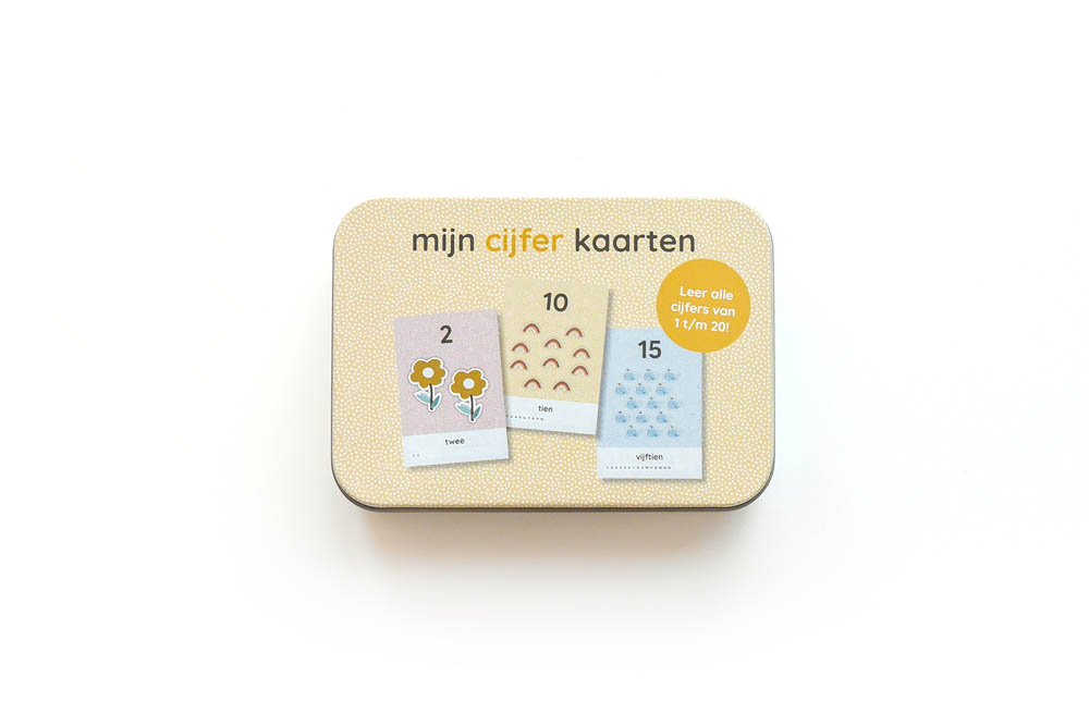 Mijn cijferkaarten in bewaarblik