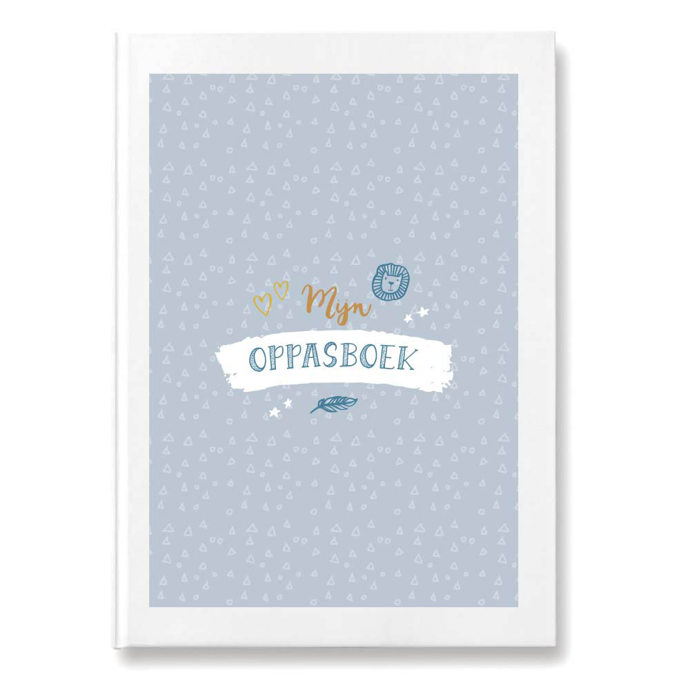 Mijn oppasboek - blauw