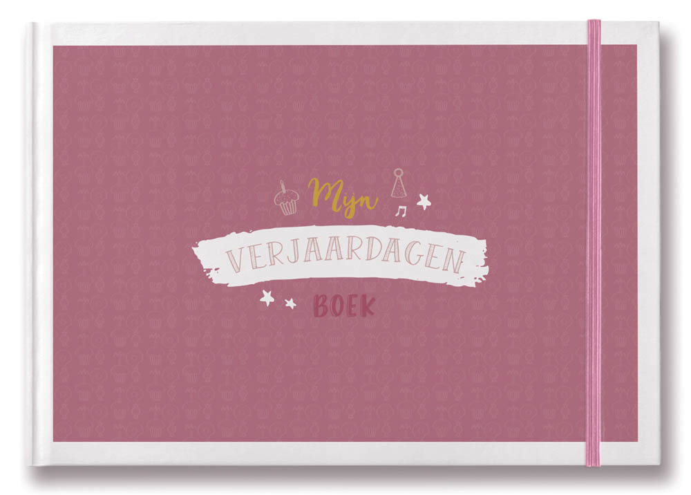 Mijn verjaardagenboek - roze