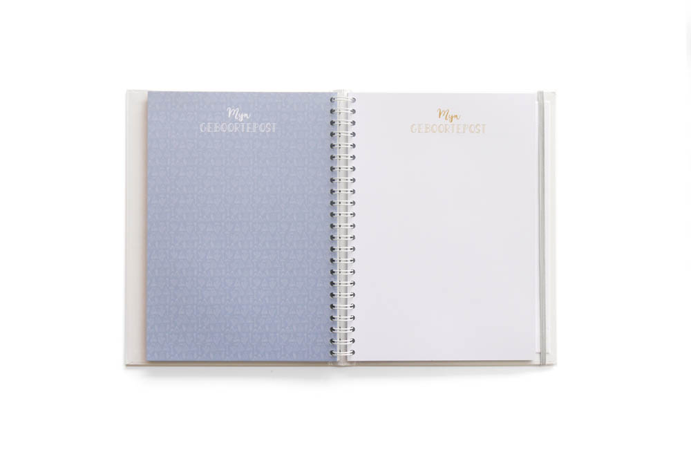 Mijn geboorteboek / kraambezoekboek - roze