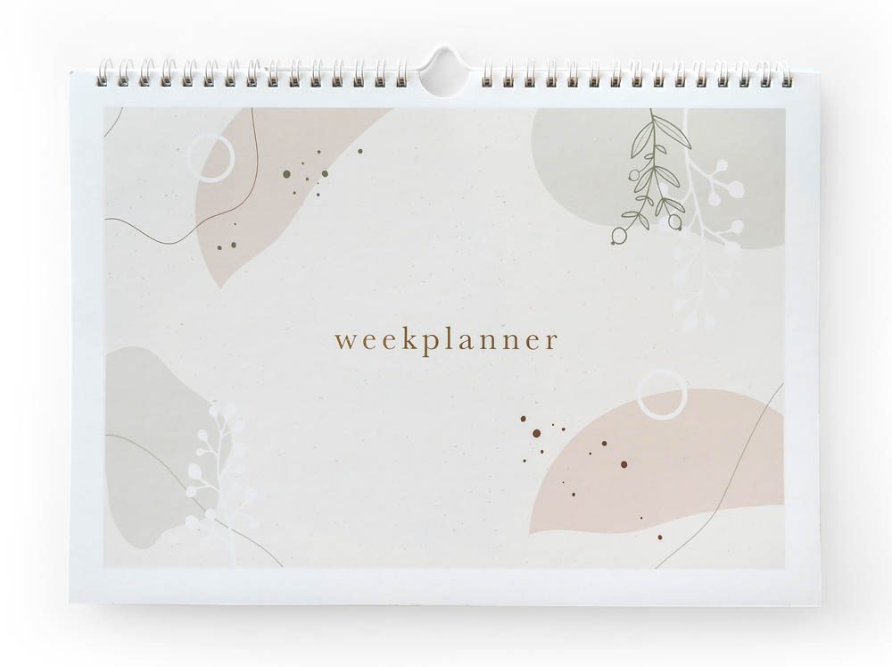Weekplanner incl. stickervel - Eclipse