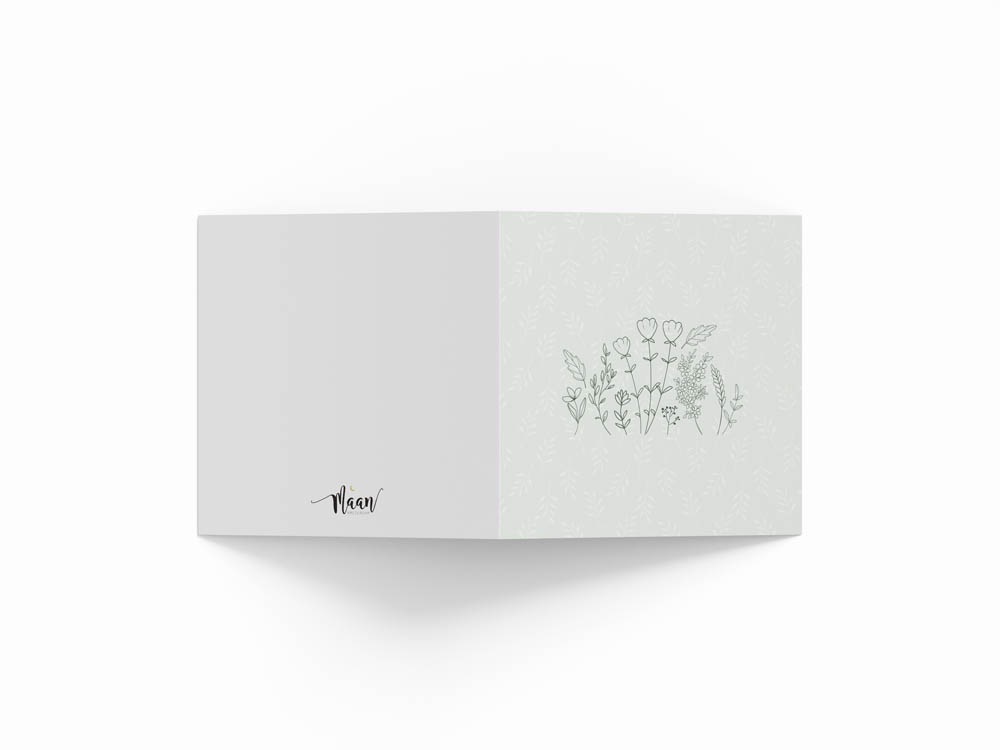 Wenskaarten blanco - set van 6 - incl enveloppen - Eclipse