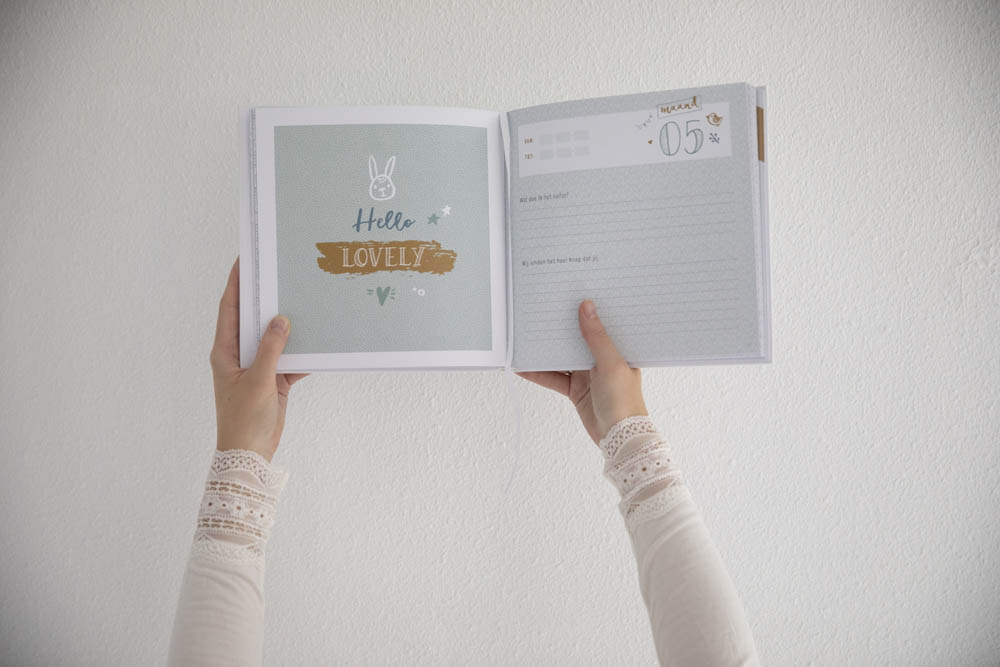 Mijn zwangerschapsdagboek - mint