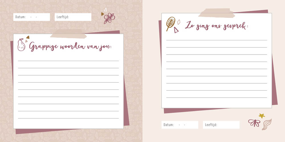 Mijn uitsprakenboek - roze