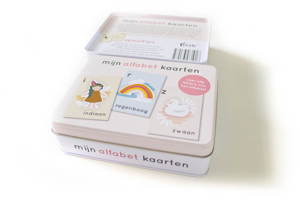 Mijn alfabetkaarten in bewaarblik - set Juul
