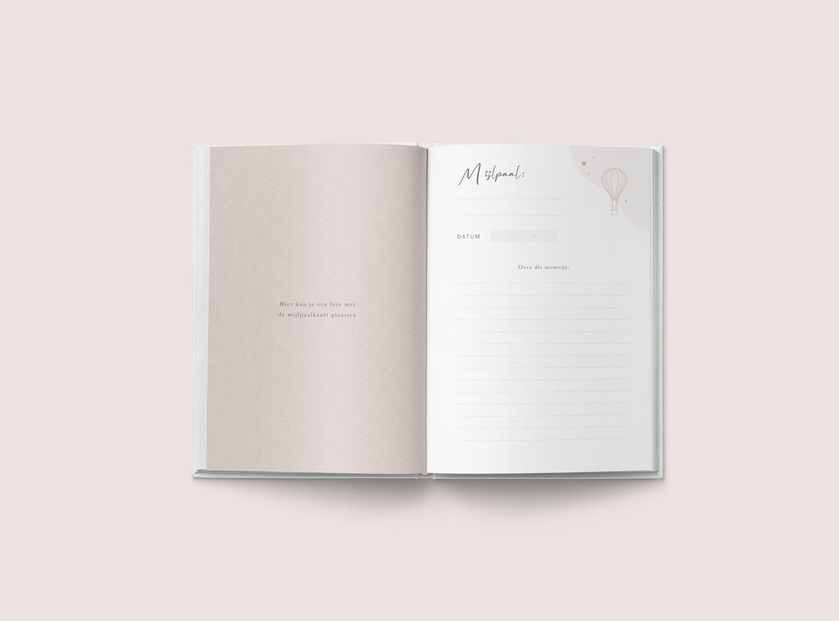 Mijn mijlpalenboek - Invulboek voor de bijzondere mijlpalen uit het leven van jouw kind