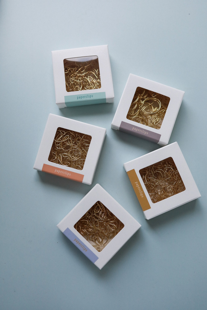Paperclips vlinder - 20 stuks - goud Paperclips vlinder - 20 stuks - goud