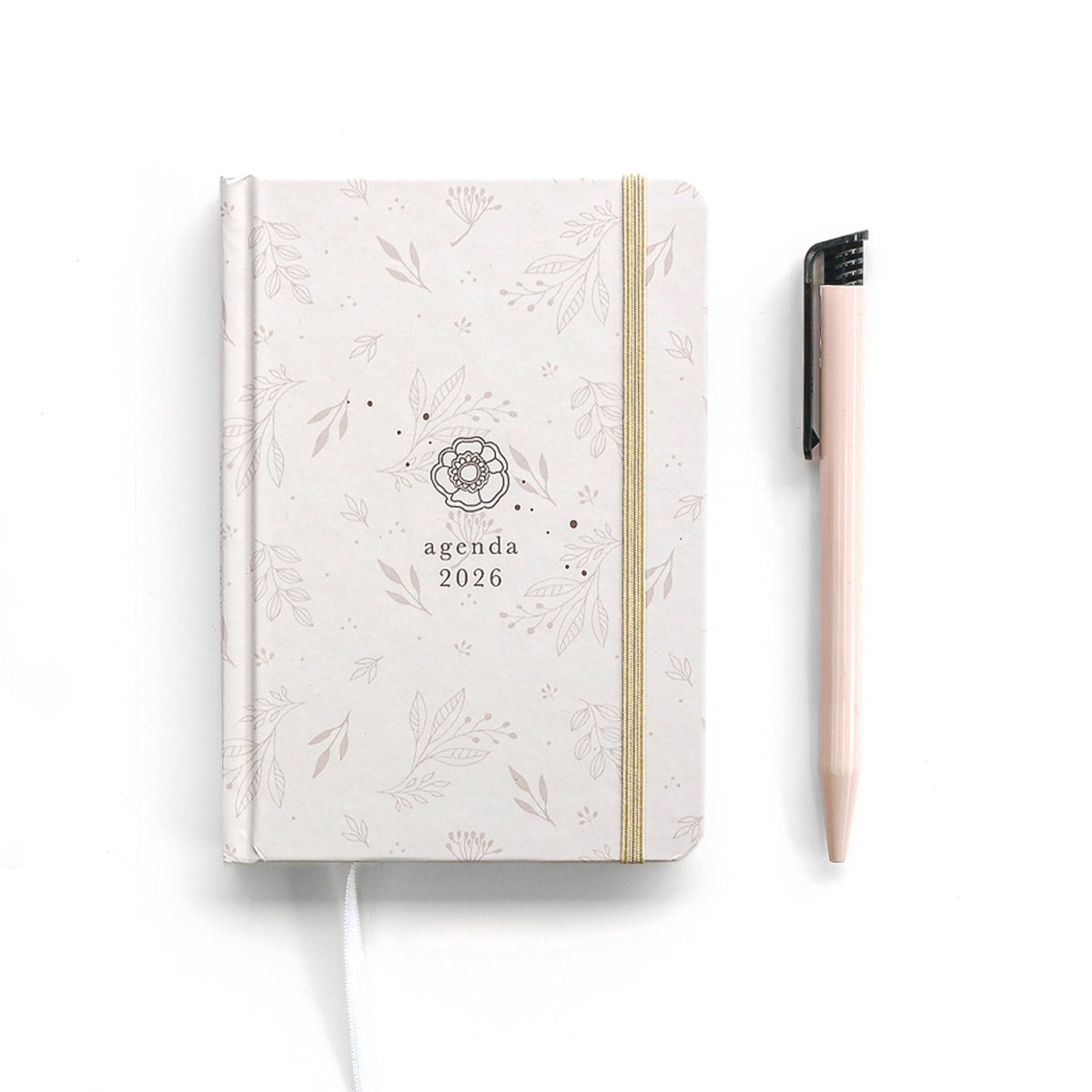 Agenda 2026 - A6 Jaaragenda - Zakagenda - 1 week op 2 pagina's - hardcover