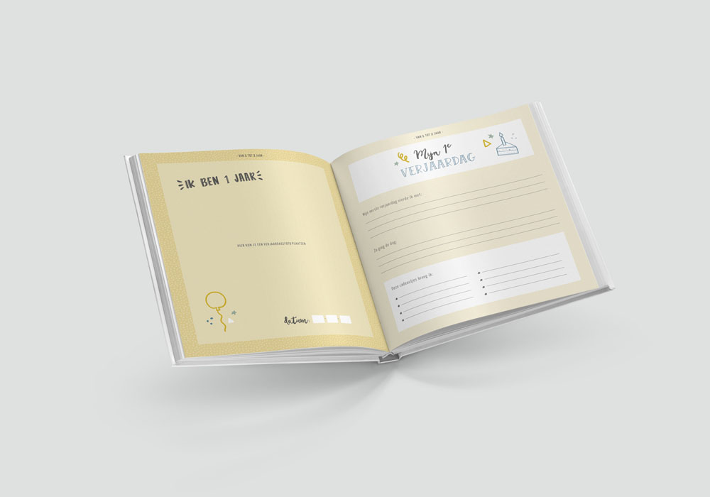 Mijn opgroeiboek (1 tot 4 jaar) - roze