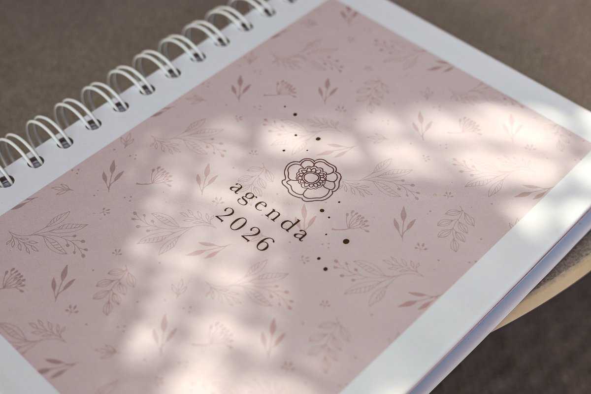 Agenda 2026 - A5 jaaragenda - Weekagenda - Ringband - 1 week op 2 pagina's