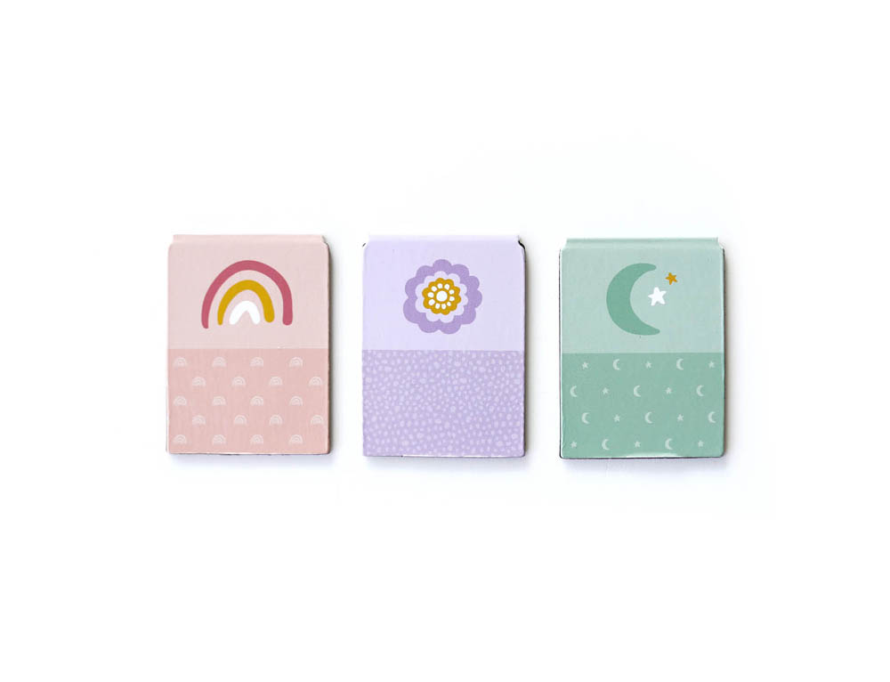 Magnetische boekenleggers - set van 3 - Universe