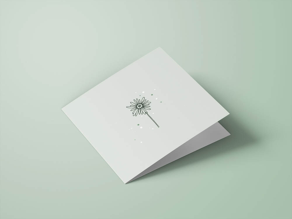 Wenskaarten bedankt / succes - set van 6 - incl enveloppen - Eclipse 