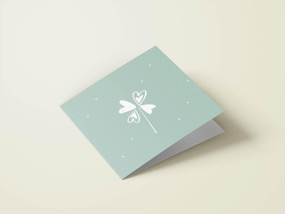 Wenskaarten bedankt / succes - set van 6 - incl enveloppen - Universe