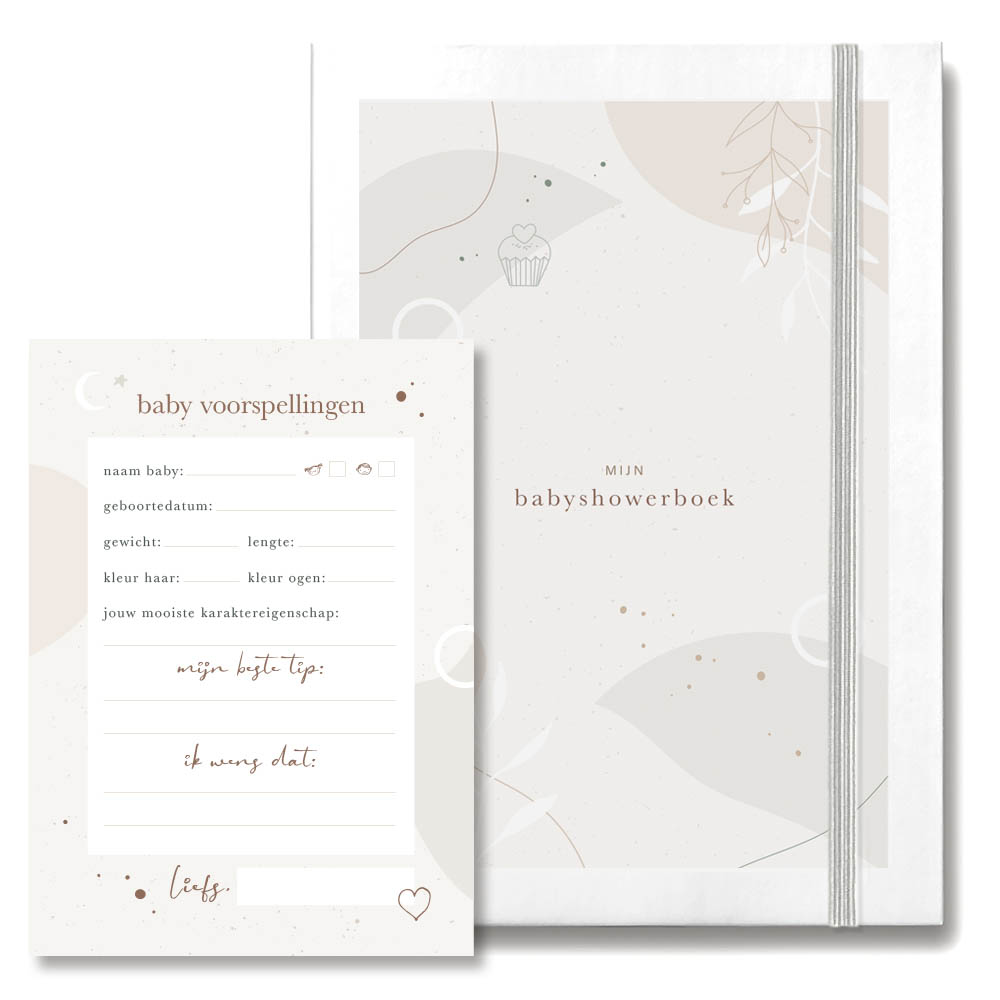 Mijn babyshowerboek (inclusief invulkaarten) - Eclipse