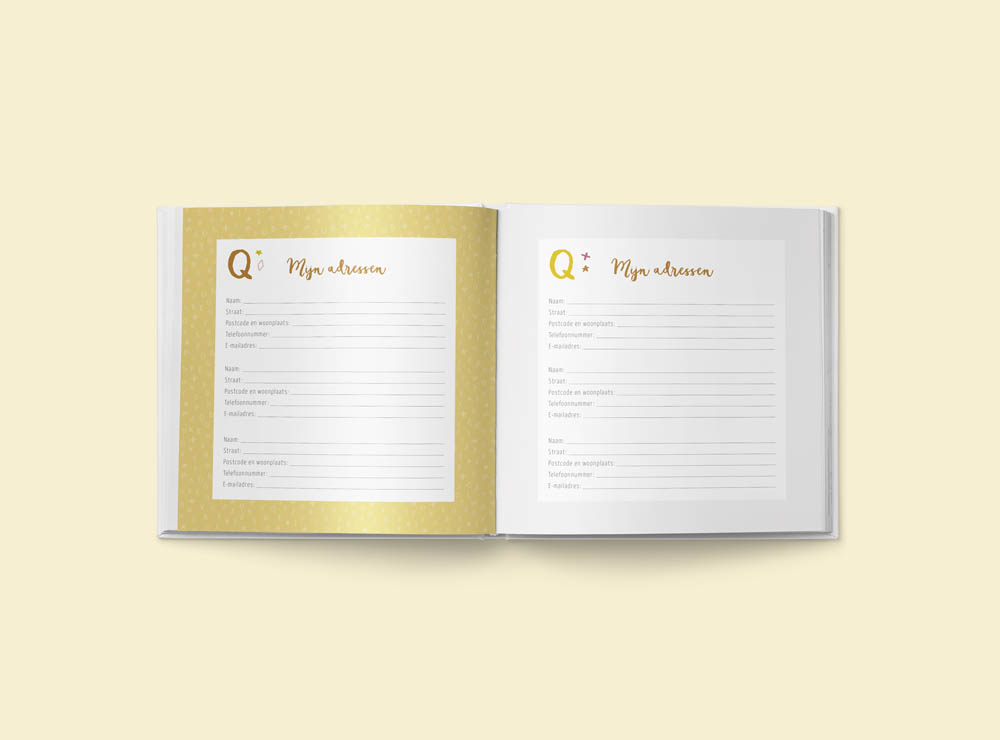 Mijn adressen- & wachtwoordenboek