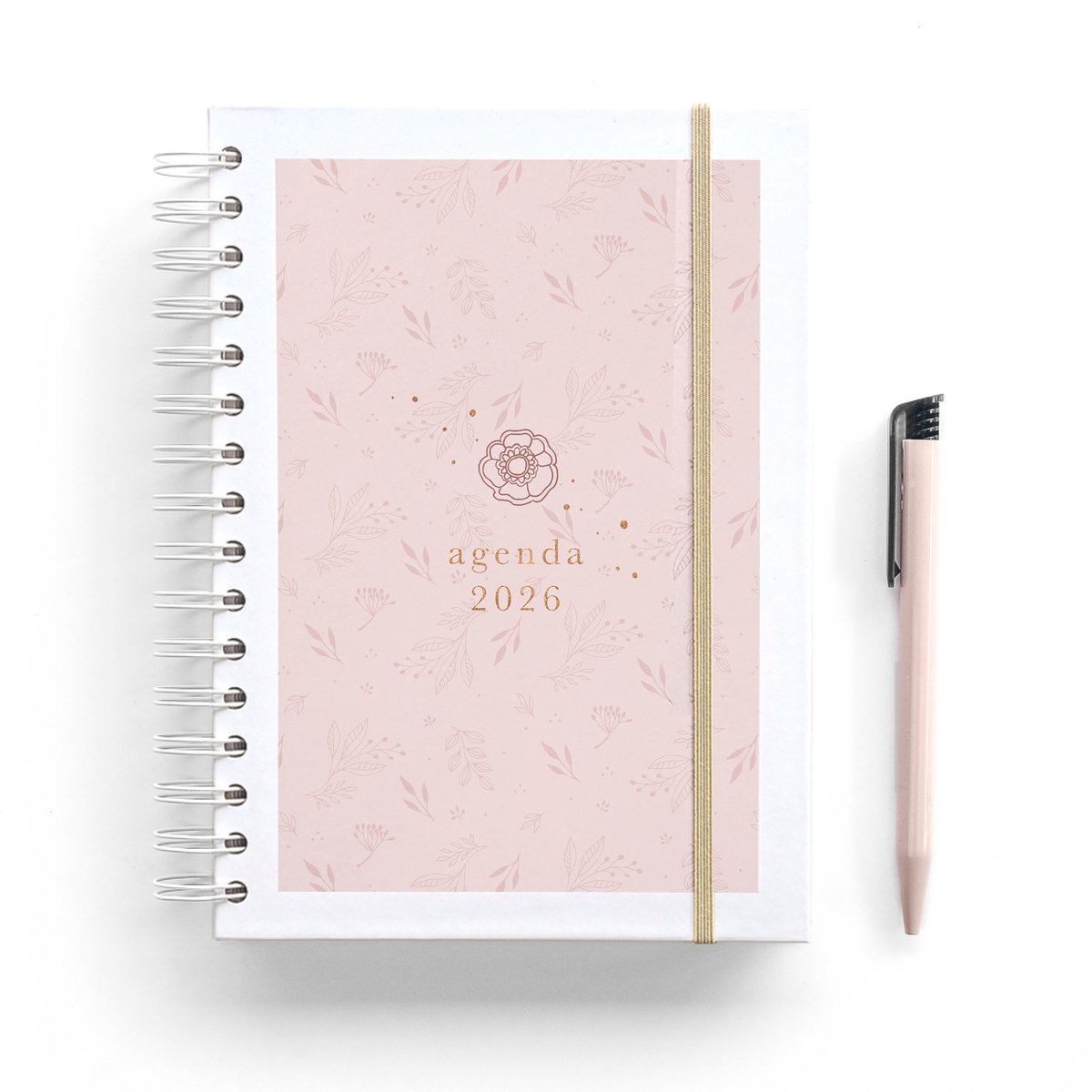 Agenda 2026 - A5 jaaragenda - Weekagenda - Ringband - 1 week op 2 pagina's