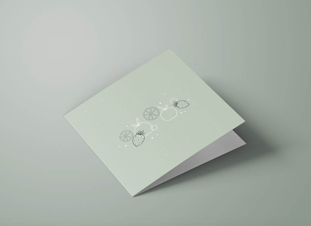 Wenskaarten beterschap - set van 6 - incl enveloppen - Eclipse