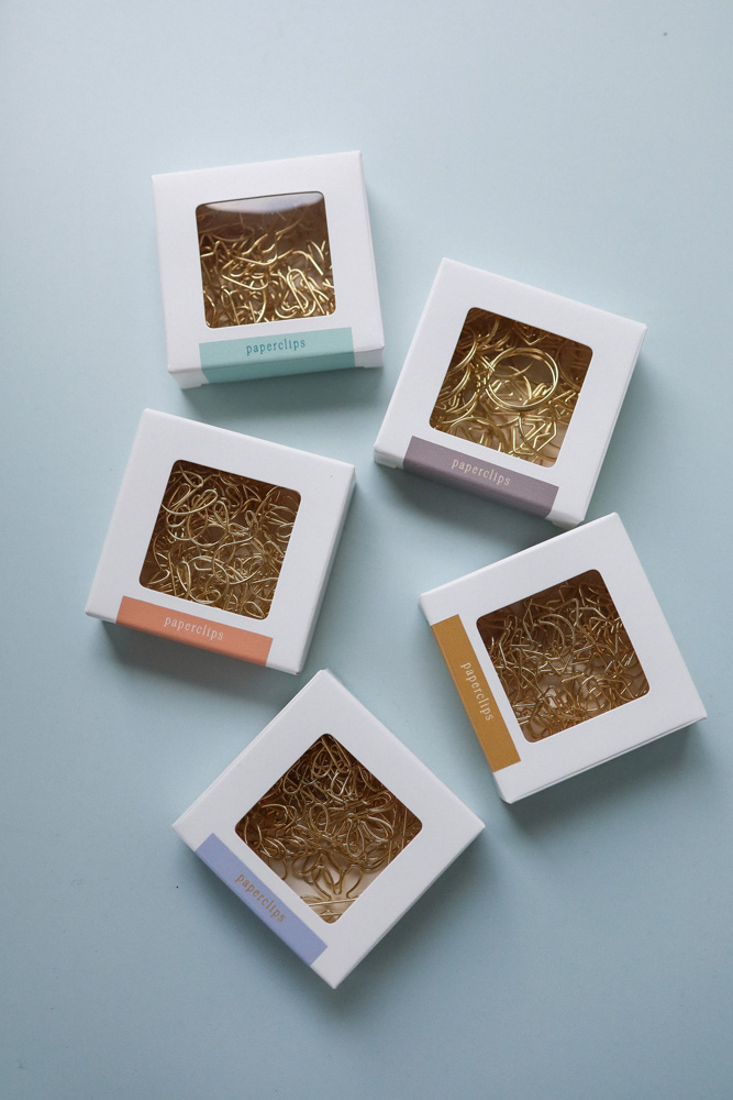 Paperclips ster/maan - 30 stuks - goud Paperclips ster/maan - 30 stuks - goud