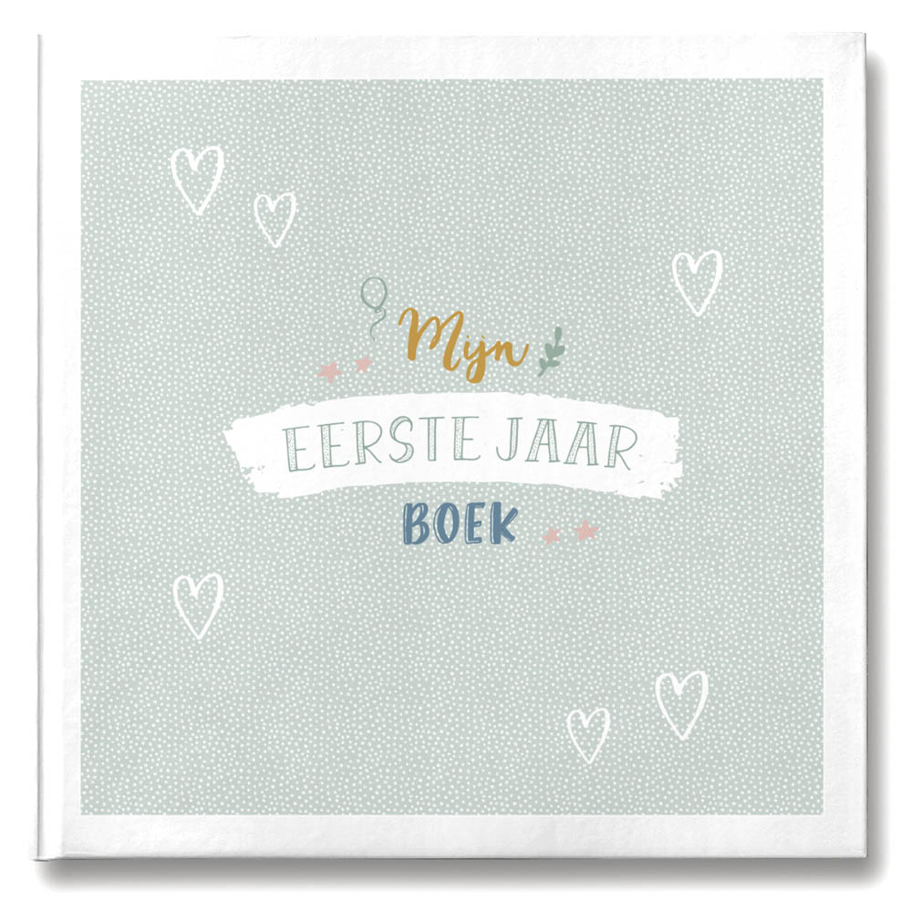 Mijn eerste jaar boek - mint